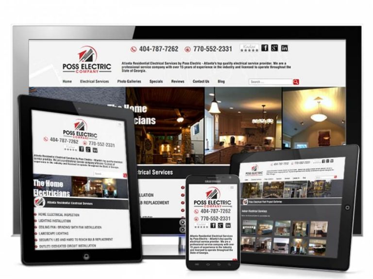 Electrical Company Web Design