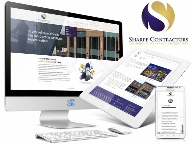 Sharpe General Contractors Web Design